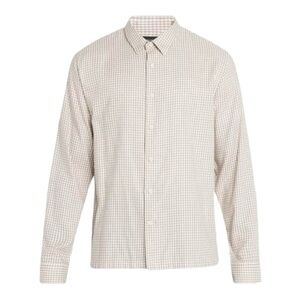 VINCE Men's Crestline Plaid Sport Shirt